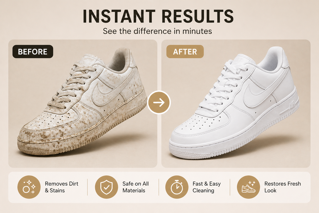 Premium Shoe Cleaning Kit – Make Dirty Shoes Look Brand New in Minutes
